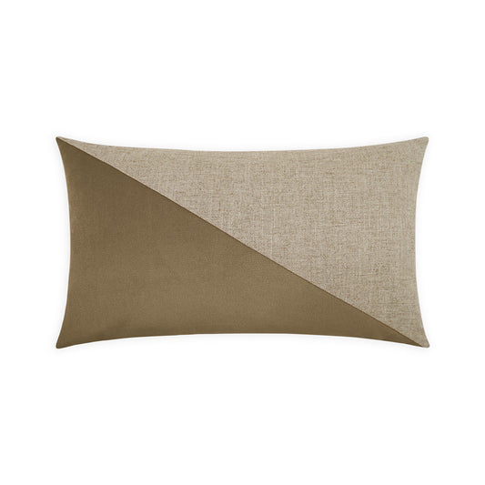 D.V. Kap Jefferson Lumbar Otter Brown Throw Pillow Insert
