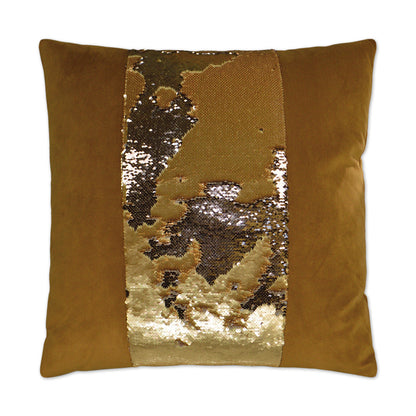 Hylee II Honey Brown Throw Pillow With Insert