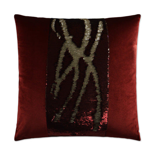 D.V. Kap Hylee II Sangria Red Throw Pillow Insert