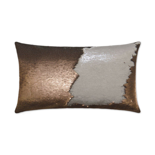 D.V. Kap Hylee Lumbar Bronze Throw Pillow With Insert