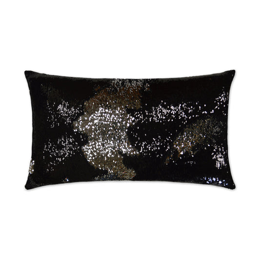 D.V. Kap Hylee Lumbar Black Throw Pillow With Insert