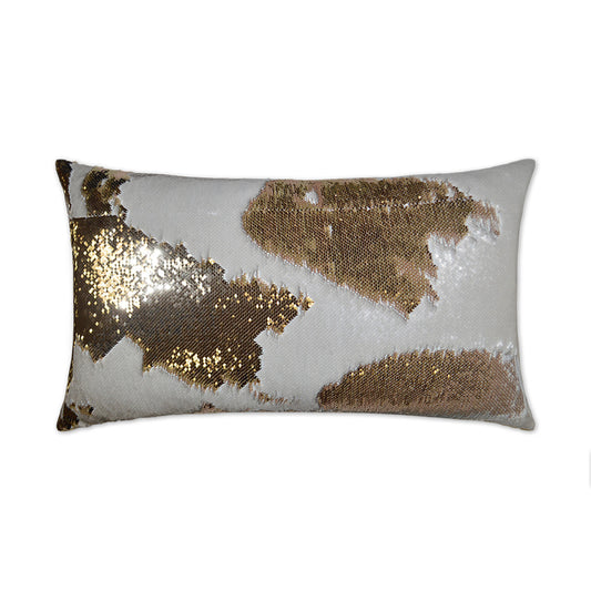 D.V. Kap Hylee Lumbar Ivory Throw Pillow With Insert