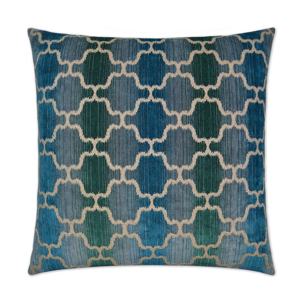 Vendura Blue Blue Throw Pillow With Insert