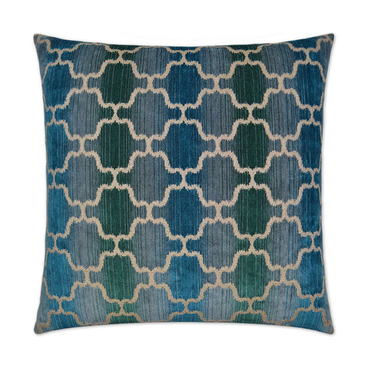 D.V. Kap Vendura Blue Blue Throw Pillow With Insert