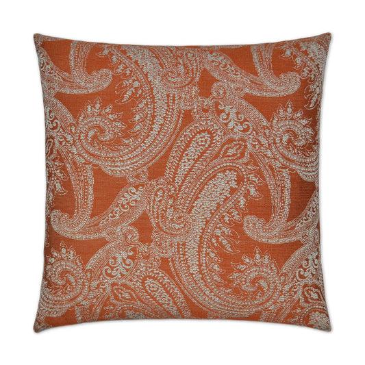 D.V. Kap Ravel Red Throw Pillow With Insert