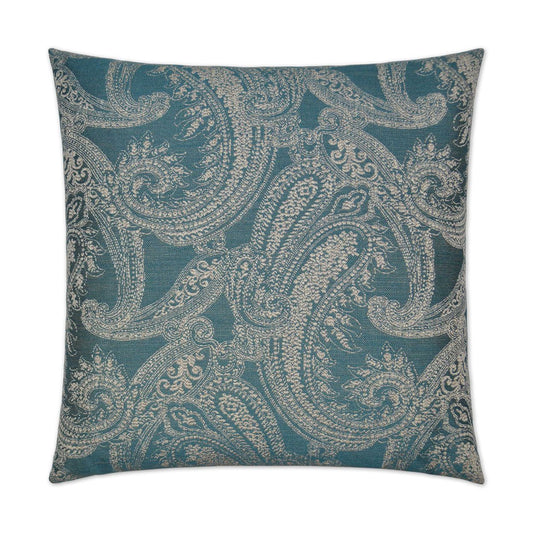 D.V. Kap Ravel Turquoise Throw Pillow With Insert