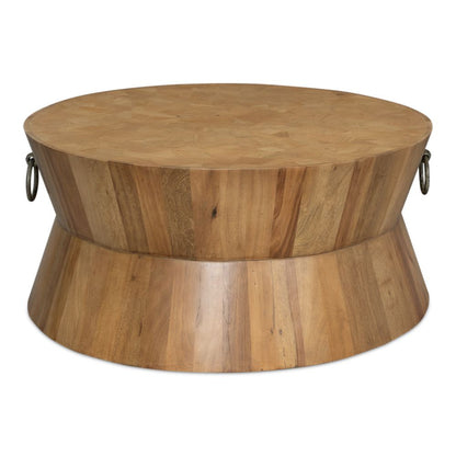 Tower Round Coffee Table Driftwood