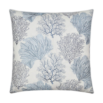 Safe Harbor Blue Throw Pillow With Insert