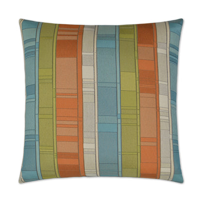 Plaid Land Catalina Multi Color Throw Pillow With Insert