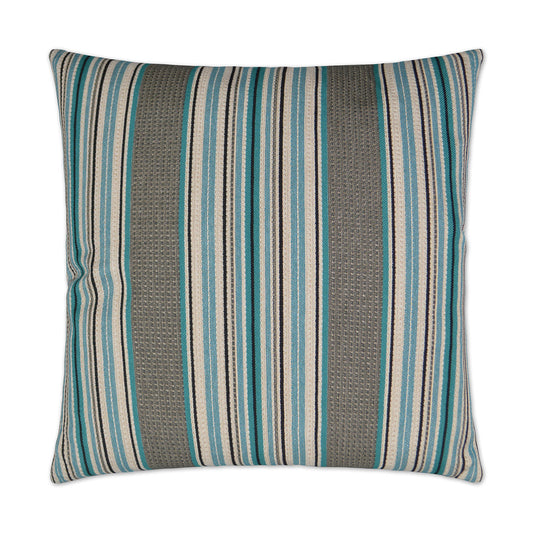 D.V. Kap Kreiger Blue Throw Pillow With Insert