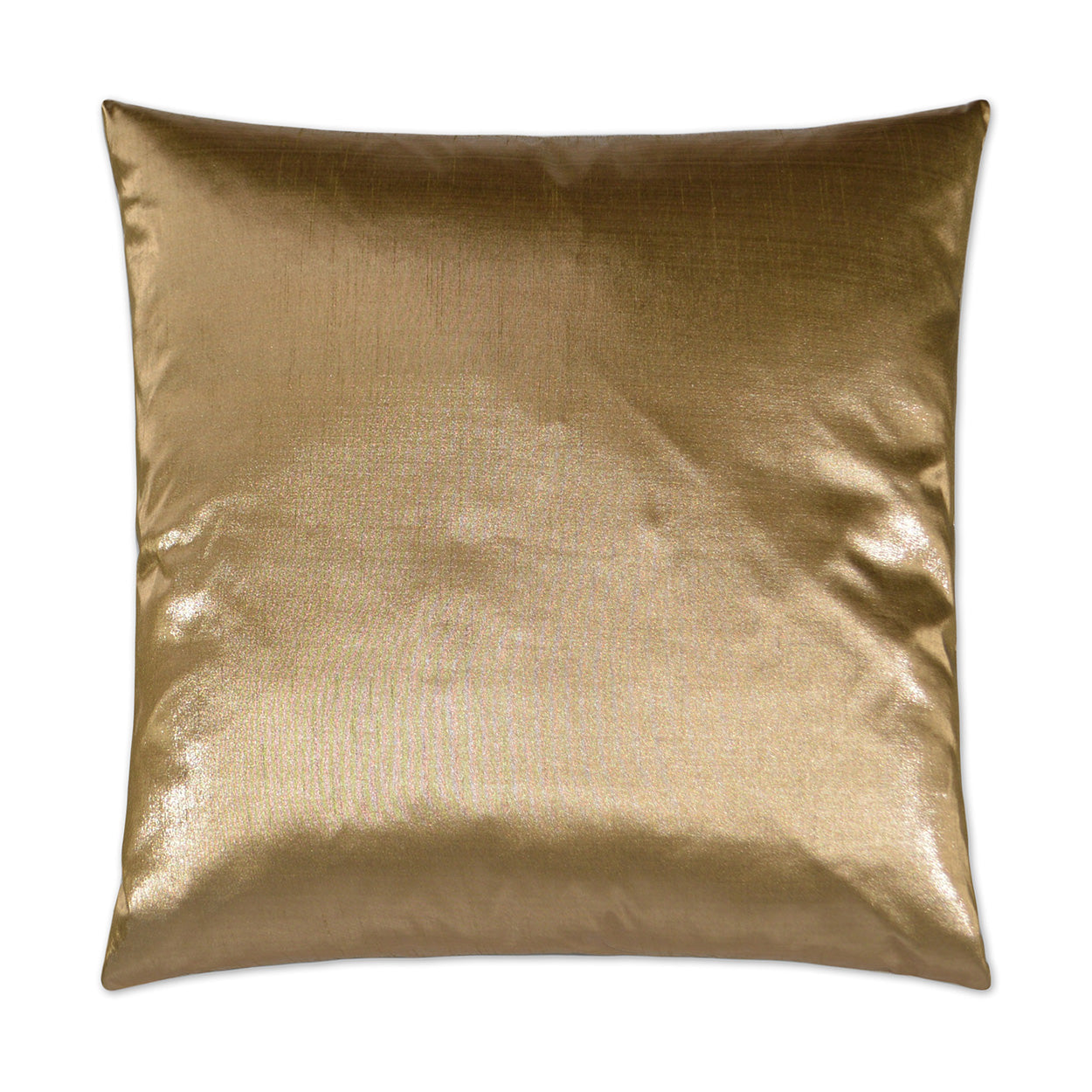 Metaux Bronze Brown Throw Pillow With Insert