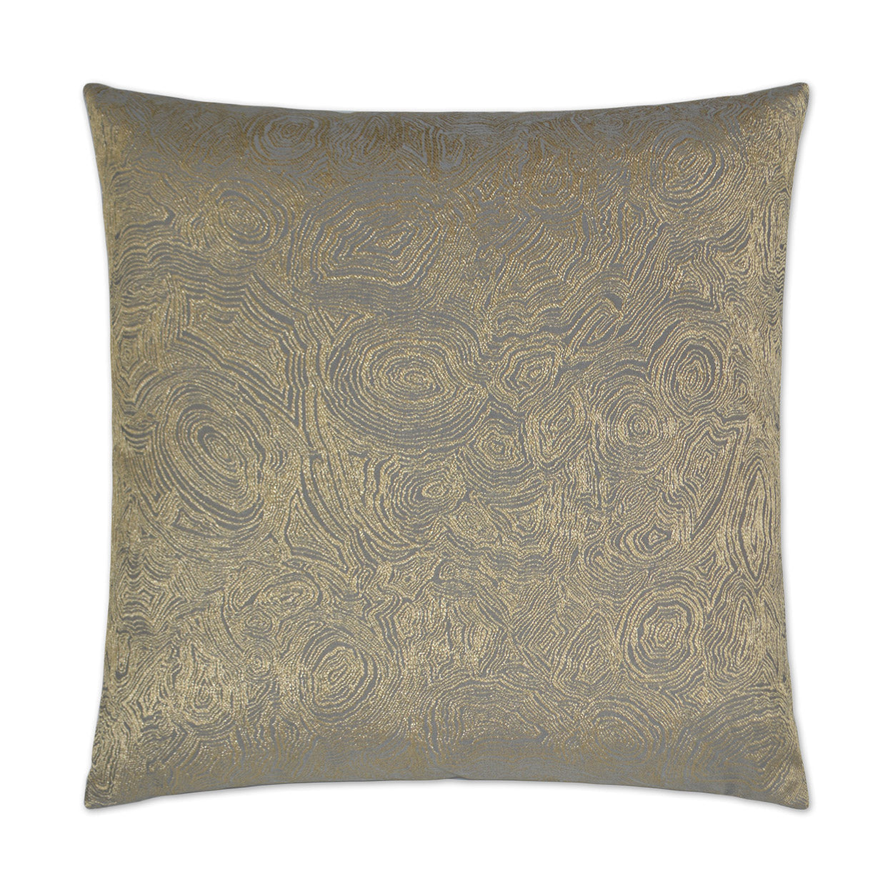 Gatsby Taupe Throw Pillow With Insert