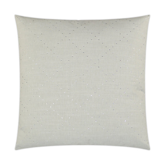 D.V. Kap Star Quality White Throw Pillow With Insert