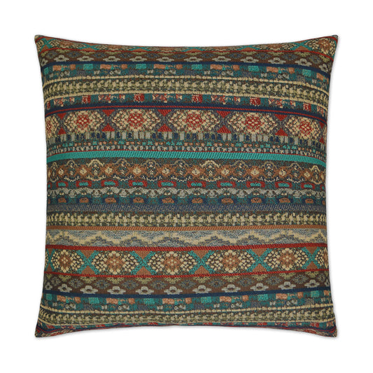 D.V. Kap Gemology Turquoise Throw Pillow With Insert