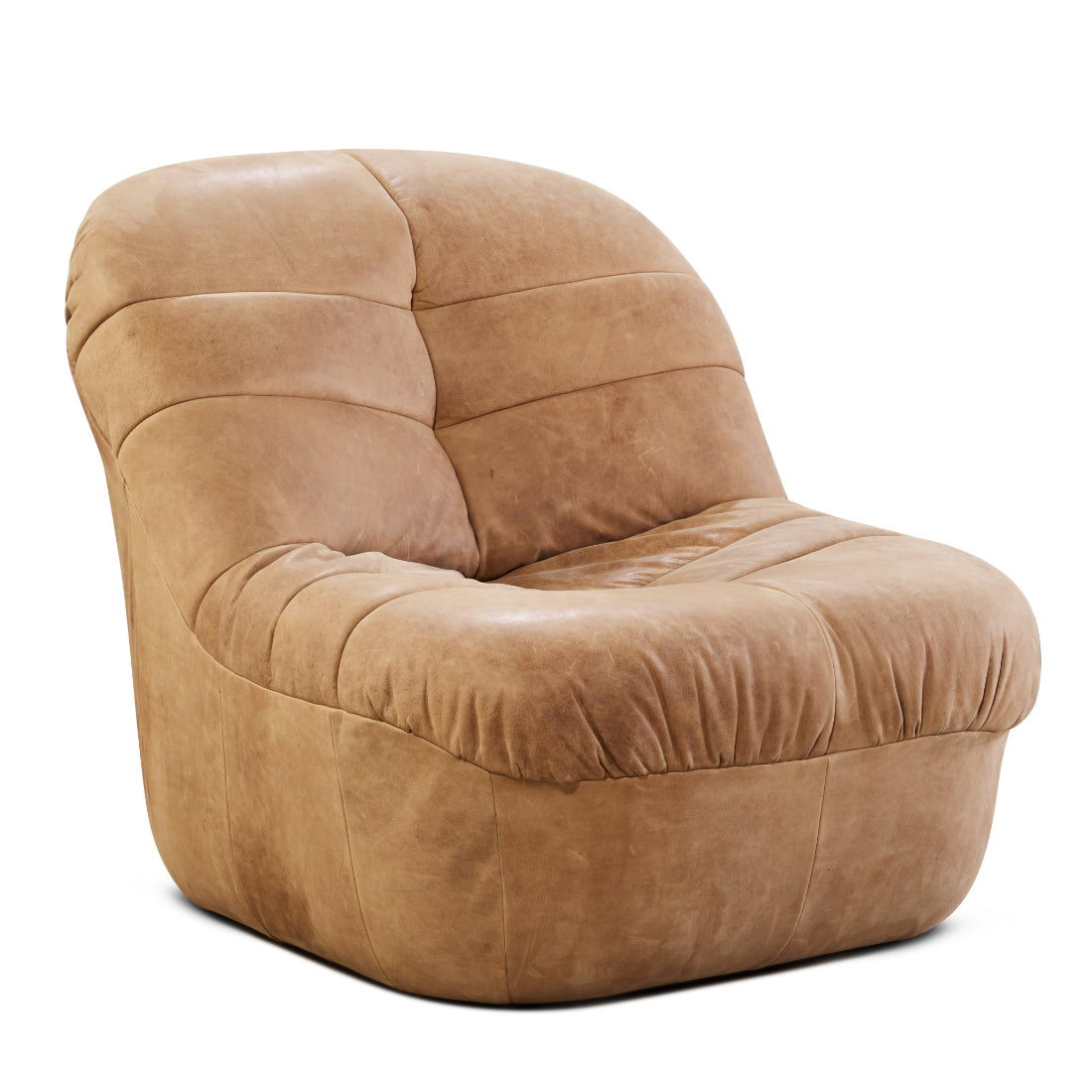 Large Comfortable Living Room Leather Chair