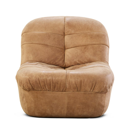 Large Comfortable Living Room Leather Chair