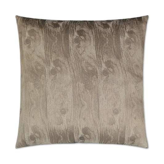 D.V. Kap Woodgrain Cocoa Brown Throw Pillow Insert