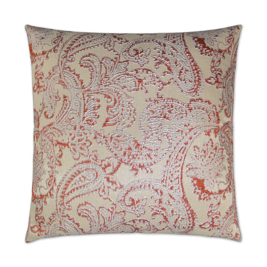 D.V. Kap Tango Red Throw Pillow With Insert