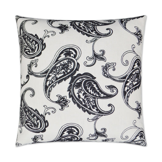 D.V. Kap Lock Harbor Black Throw Pillow With Insert