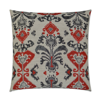 Sweet Retreat Red Throw Pillow With Insert