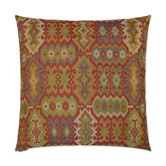 D.V. Kap Kedar Multi Color Throw Pillow With Insert
