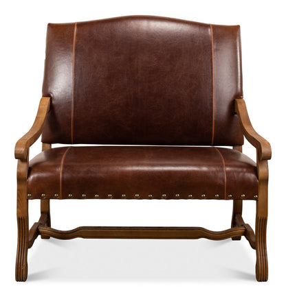 Italian Leather Settee