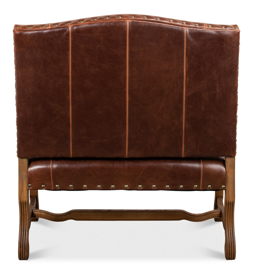 Italian Leather Settee