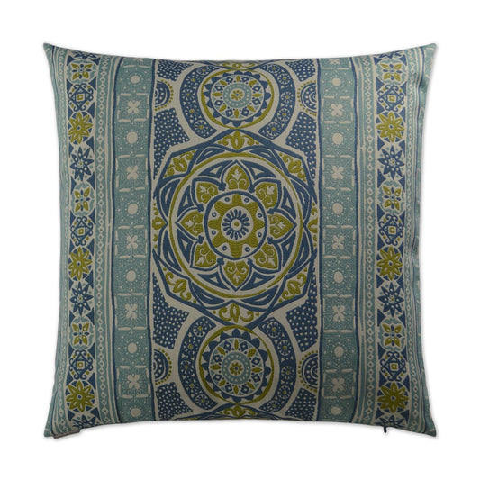 D.V. Kap Zara Tide Teal Throw Pillow With Insert
