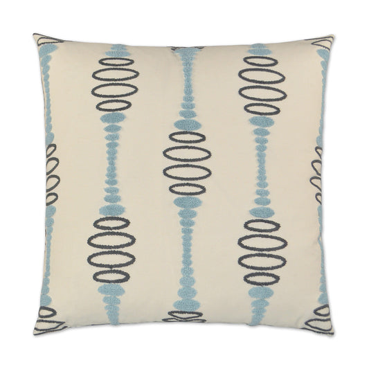 D.V. Kap Pogo Blue Throw Pillow With Insert