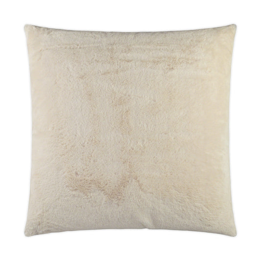 D.V. Kap Furocious Cream Throw Pillow With Insert