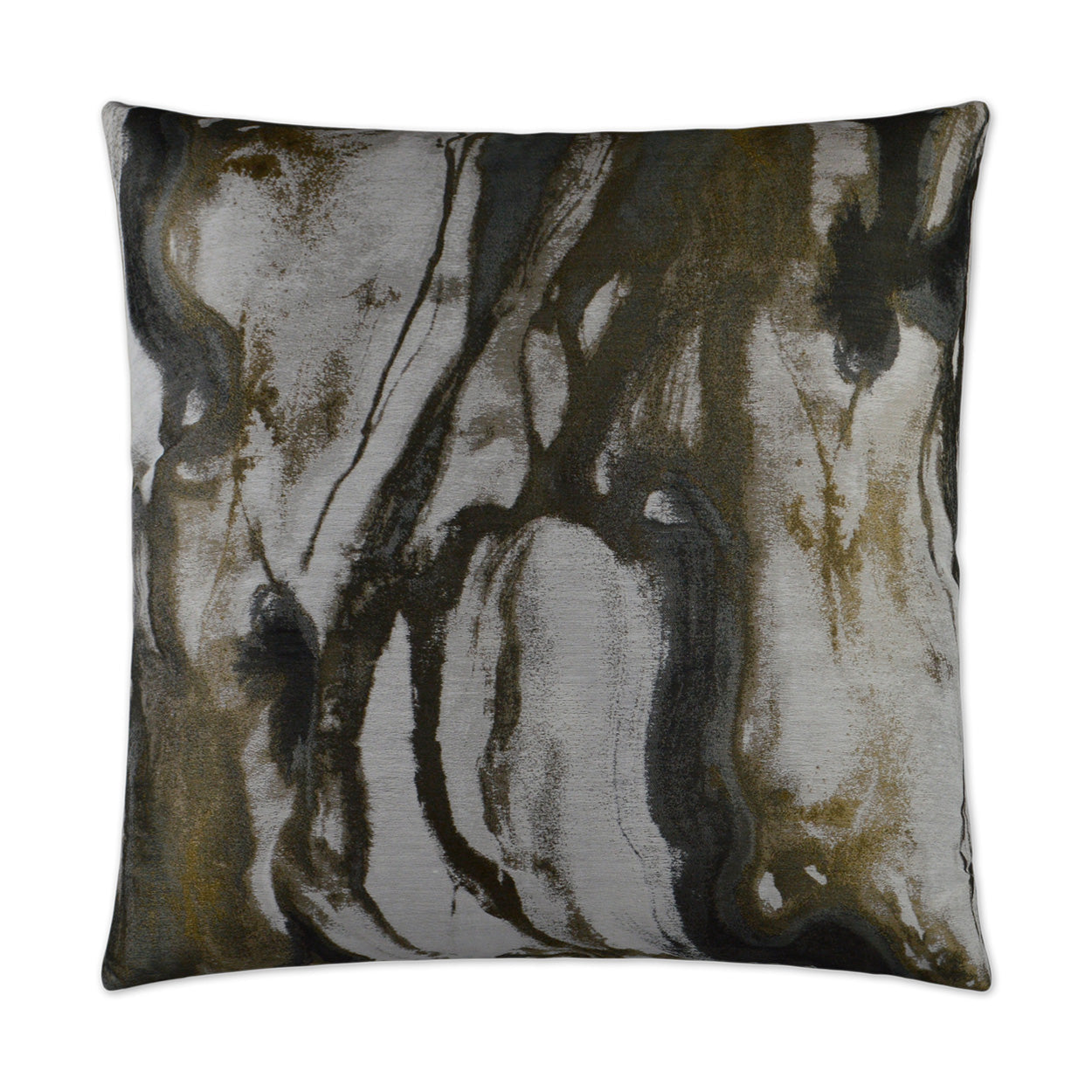 Marvella Quartz Grey Throw Pillow With Insert