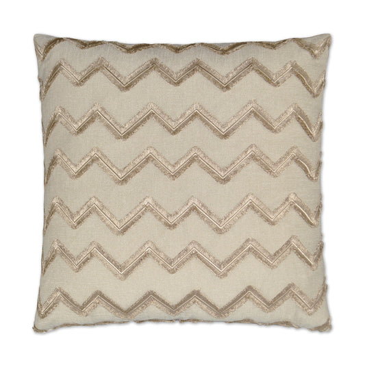 D.V. Kap Symmetry Linen Brown Throw Pillow Insert