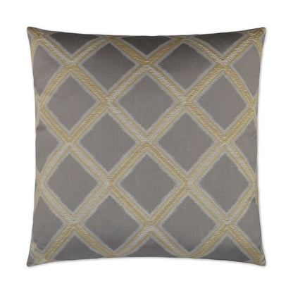 Hekla Patina Grey Throw Pillow With Insert