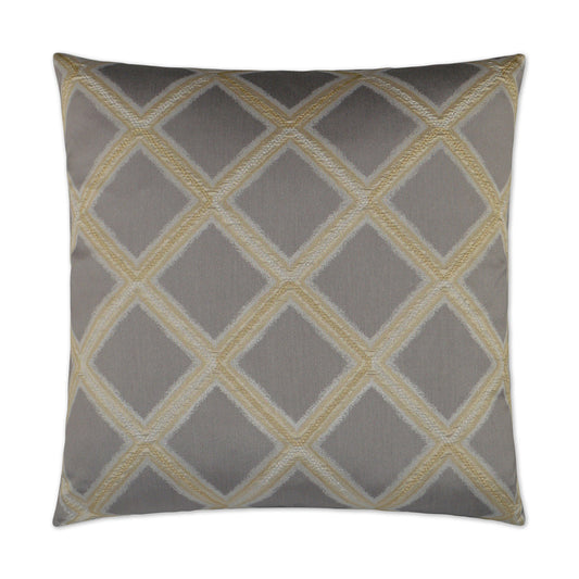 D.V. Kap Hekla Patina Grey Throw Pillow With Insert