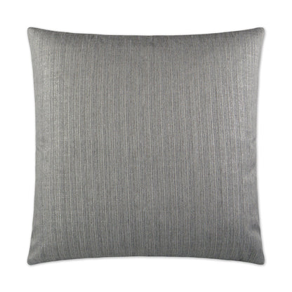 Ninon Silver Grey Throw Pillow With Insert