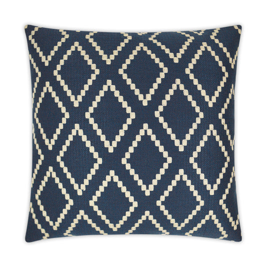 D.V. Kap Matteo Blue Blue Throw Pillow With Insert
