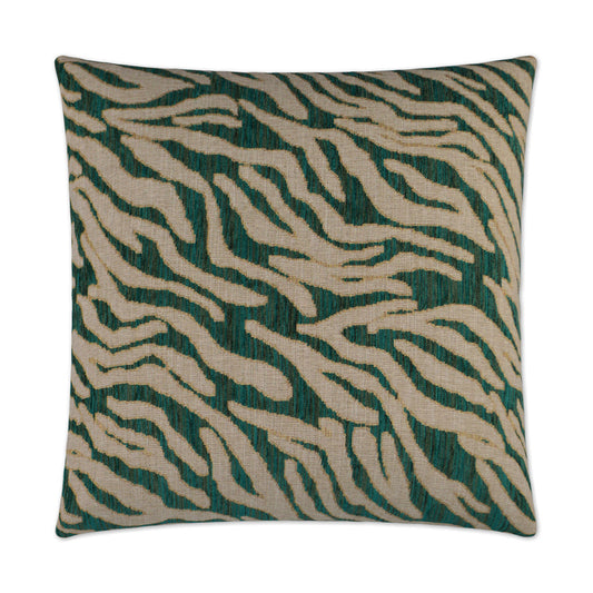 D.V. Kap Kenya Emerald Green Throw Pillow With Insert