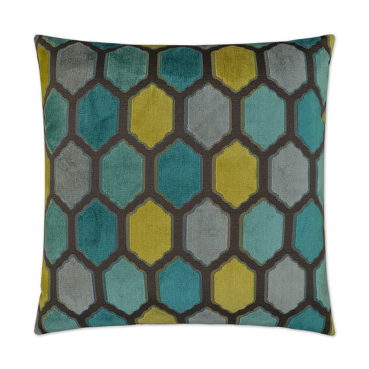 D.V. Kap Mallorca Laguna Teal Throw Pillow Insert