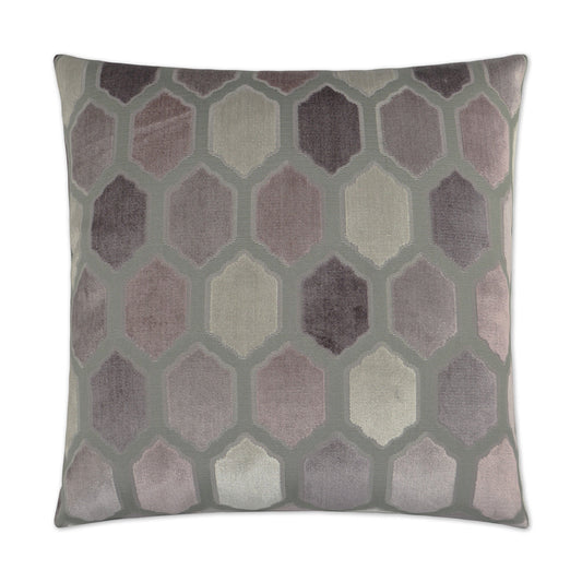 D.V. Kap Mallorca Mulberry Grey Throw Pillow Insert