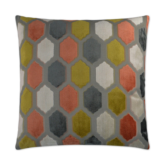 D.V. Kap Mallorca Sorbet Multi Color Throw Pillow Insert