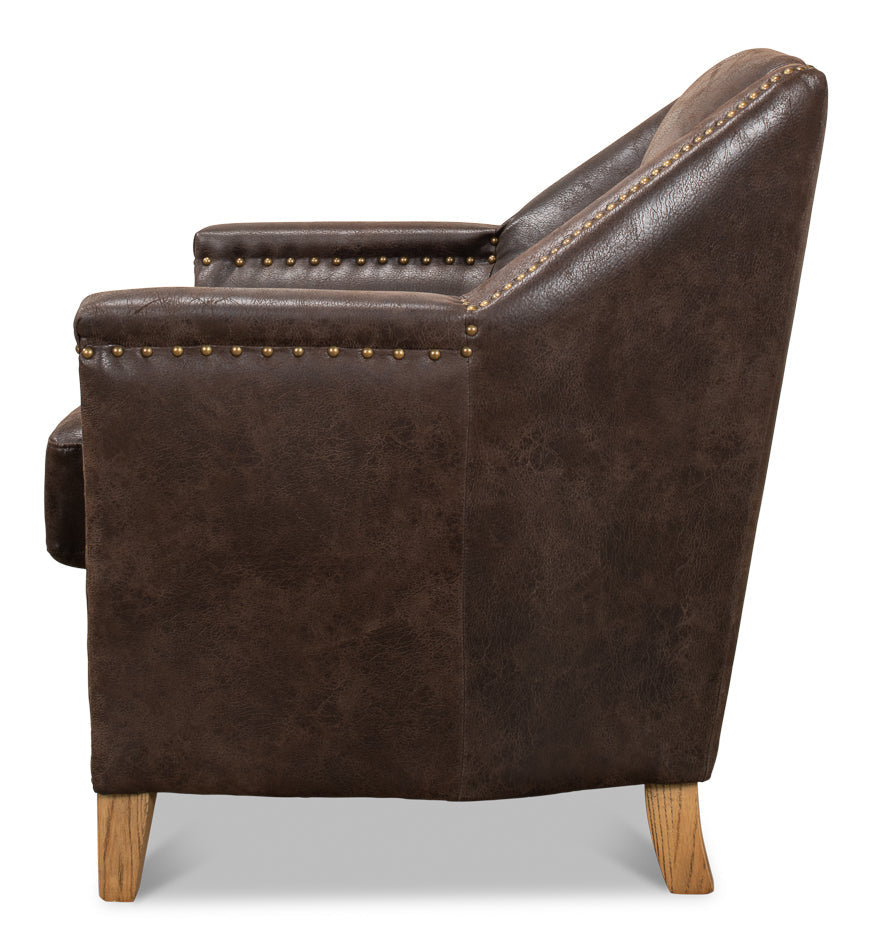 Granville Leather Club Chair