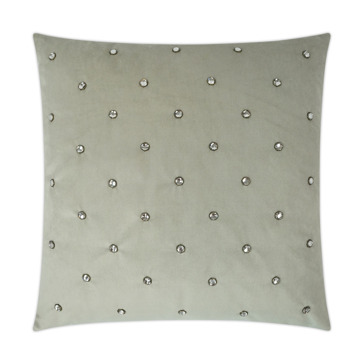 Jewels Whisper Brown Throw Pillow With Insert