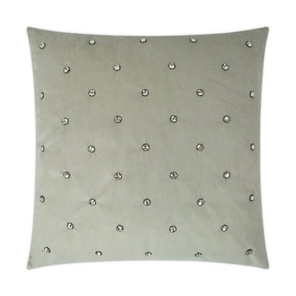 Jewels Whisper Brown Throw Pillow With Insert