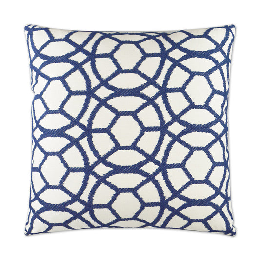 D.V. Kap Suave Blue Blue Throw Pillow With Insert