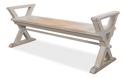 Replica Antique X Bench For Entryway or Kitchen