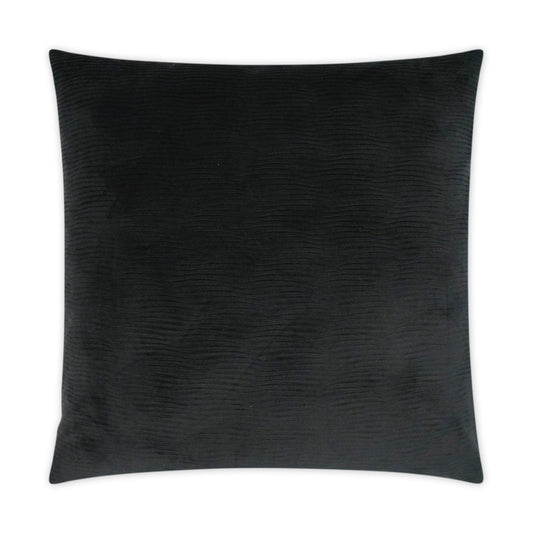 D.V. Kap Stream Black Throw Pillow With Insert