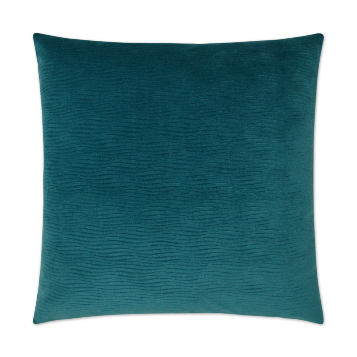 Stream Peacock Teal Throw Pillow With Insert