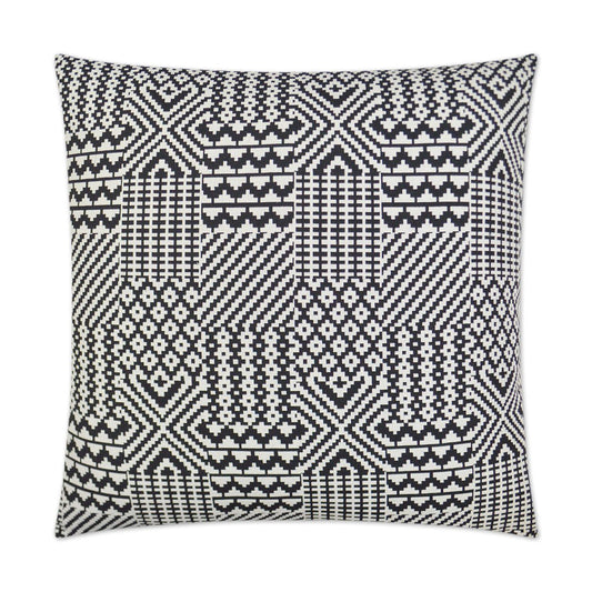 D.V. Kap Quilt Black Black Throw Pillow With Insert