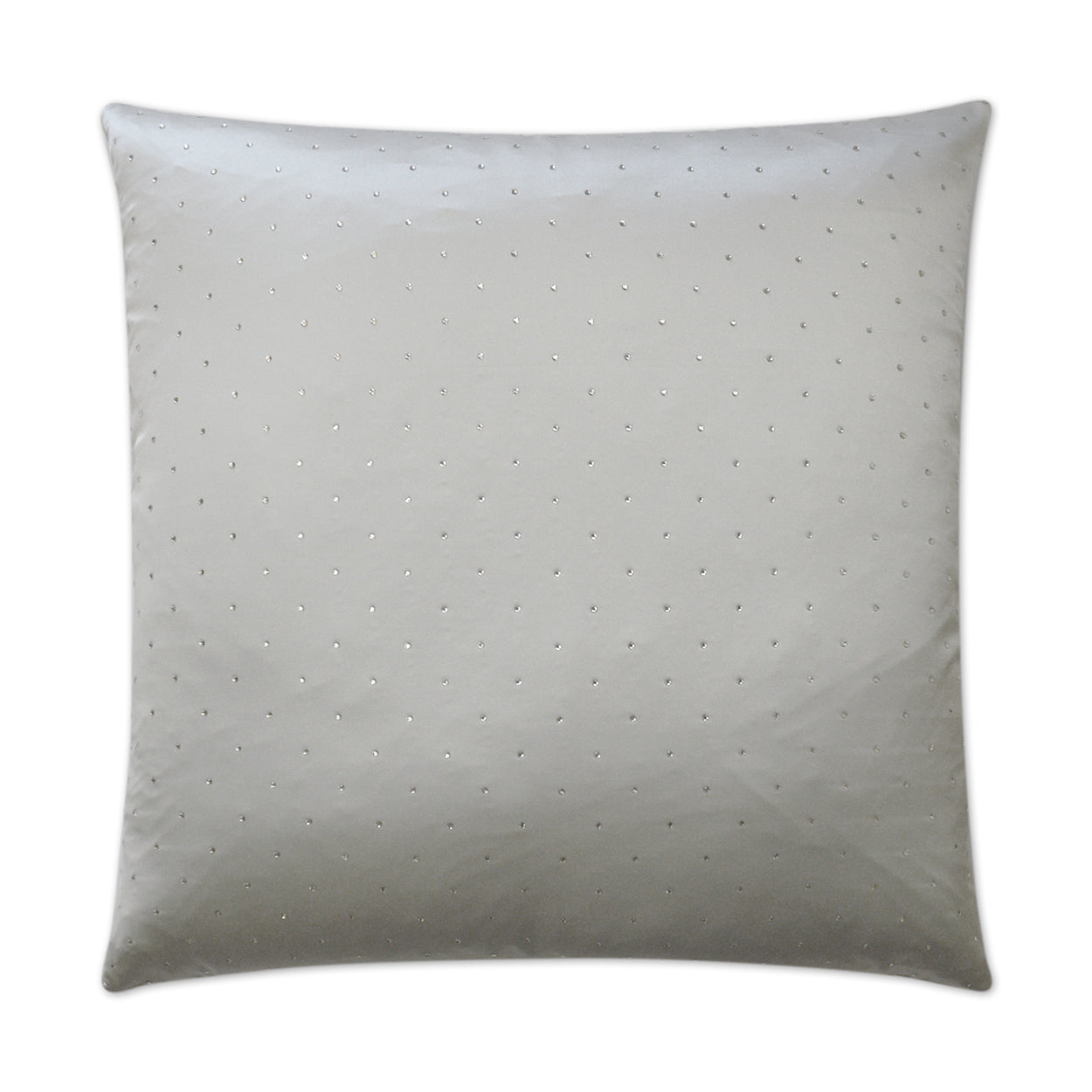 Milky Way Platinum Silver Throw Pillow With Insert