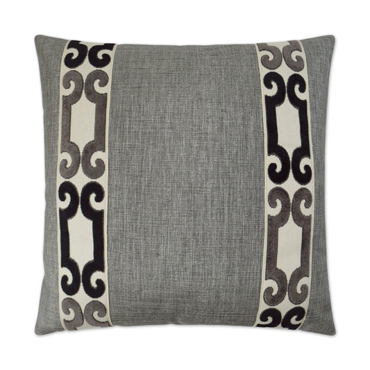 D.V. Kap St. Raphael Charcoal Grey Throw Pillow Insert